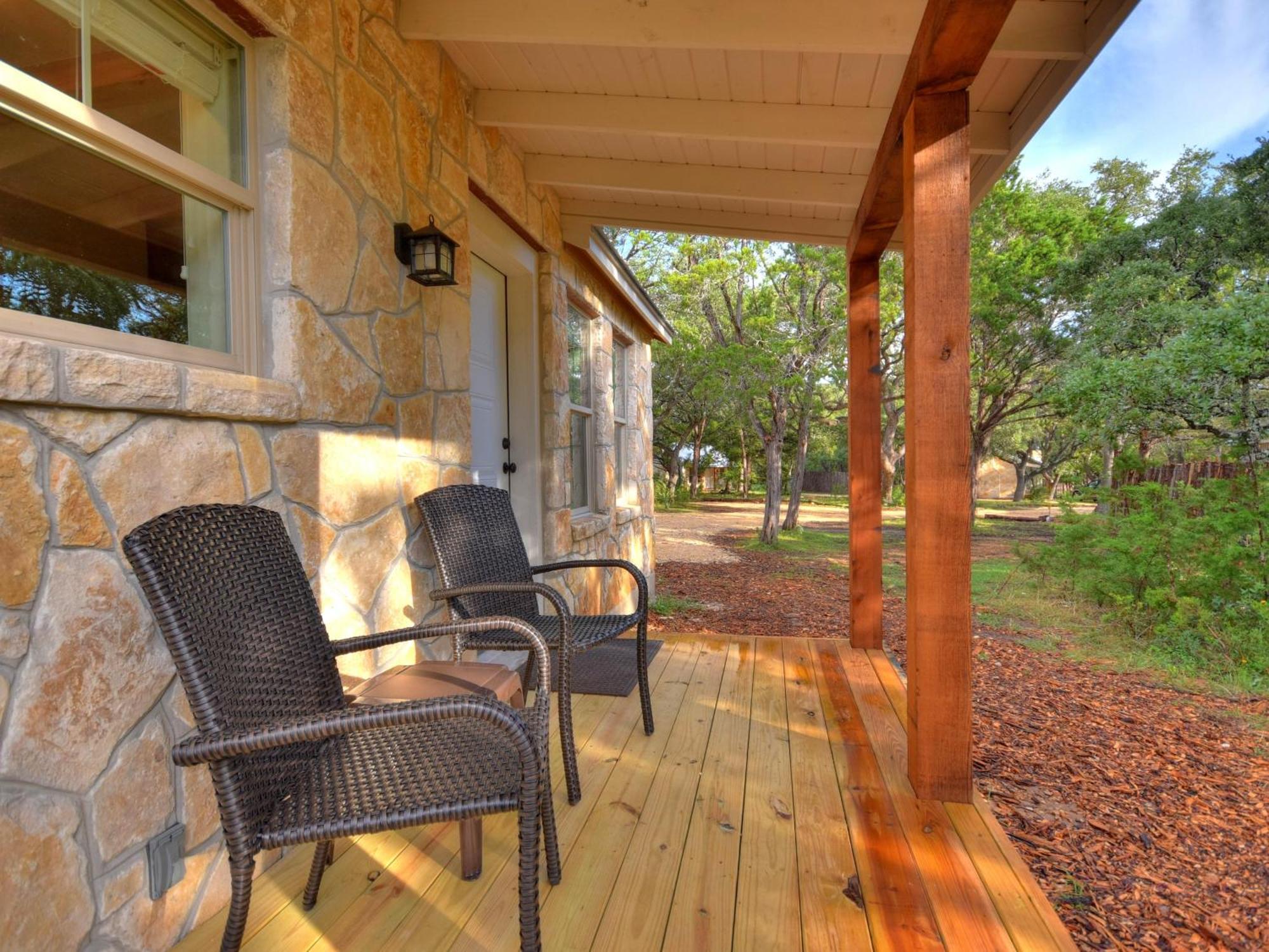 Cabins At Flite Acres - Coyote Cabin Wimberley Eksteriør billede